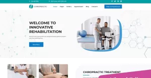 Chiropractic MotoCMS Website Design