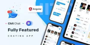 Chitchat - Angular 17 Chat App Template