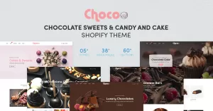 Chocoo - Chocolate Sweets & Candy And Cake Shopify Theme