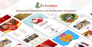 Christmas - 10 Responsive Newsletter and Notification Templates