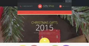 Christmas Gifts Store OpenCart Template - TemplateMonster