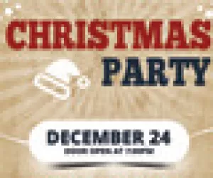 Christmas Party Invitation Flyer Template