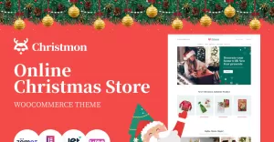 Christmon - Christmas Handicraft eCommerce Website WooCommerce Theme