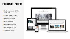 Christopher - Creative Magazine and Blog WordPress Theme ...