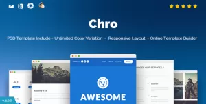 Chro - Responsive Email + Online Template Builder