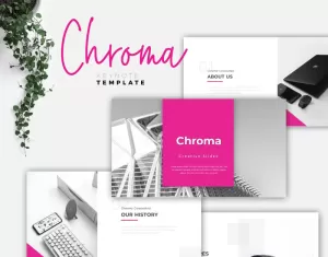 Chroma - Creative - Keynote template - TemplateMonster
