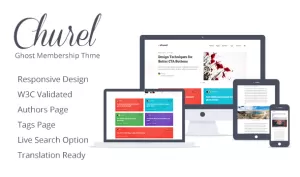 Churel - Membership and Subscription Ghost Theme