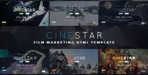 CINESTAR - Film Marketing Responsive Template