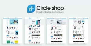 Circle shop – Electronics eCommerce HTML5 Template