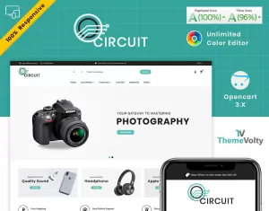Circuit - Electronics Store OpenCart Template