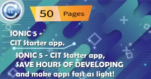 CIT Ionic 5 Starter Template App