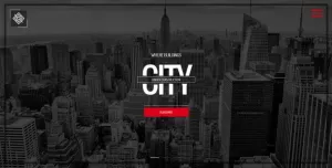City  Responsive Coming Soon Page