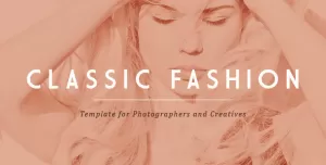 Classic Fashion Template for Photographers