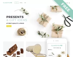 Classygift - Gifts Templates E-commerce Shopify Theme