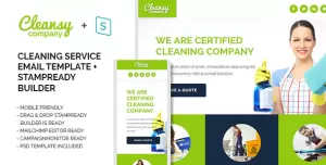 Cleansy - Cleaning Service Purpose E-mail Template