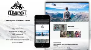 Climbzone - Climbing WordPress Theme