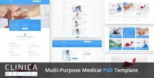 Clinica Multi-Purpose Medical PSD Template