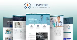 CliniMedix - Medical Clinic Hospital Elementor Template Kit