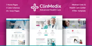 Clinmedix - Health & Medical HTML Template