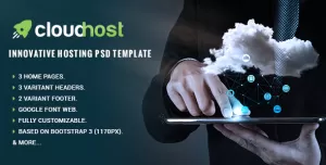 Cloud Host - Innovative Hosting PSD Template