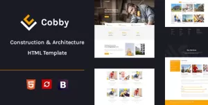 Cobby - Construction & Building HTML5 Template