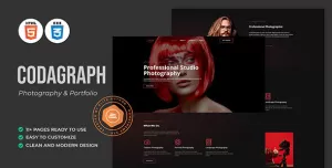 Codagraph - Photography & Portfolio HTML Template