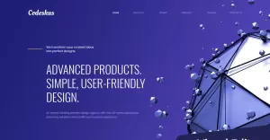 Codeskus - Web Design Agency Premium Moto CMS 3 Template