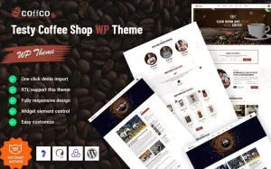 Coffco - Testy Coffee Shop WordPress Theme - TemplateMonster