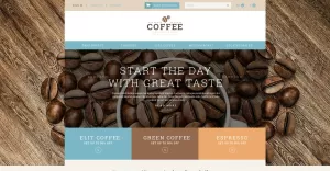 Coffee Shop Responsive PrestaShop Theme - TemplateMonster