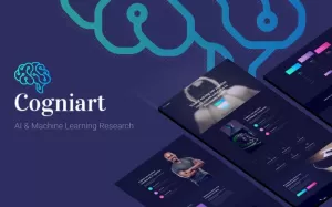 Cogniart - Responsive AI Research WordPress Theme