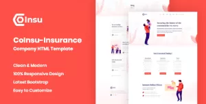 Coinsu - Insurance Company HTML 5 Template
