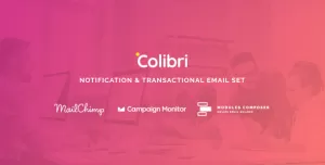 Colibri - Notification & Transactional Email Templates