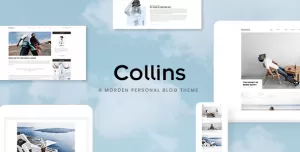 Collins - Minimalist & Personal Blog PSD Template