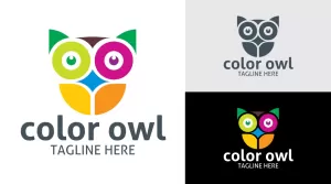 Color - Owl Logo - Logos & Graphics