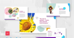 Colorful - Pop Art PowerPoint Template - TemplateMonster
