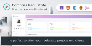 Compass RealEstate - HTML Admin Template