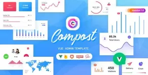Compost Vue - Vuejs Admin Template
