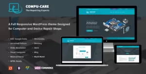 Compu-Care Computer & Mobile Repair Shop  WordPress Theme