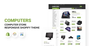 Computer Store and Repair Shopify Theme - TemplateMonster