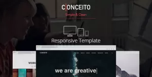 Conceito - Responsive One Page Muse Template