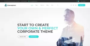 Conceptum - Corporate Responsive WordPress Theme