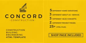 Concord - Construction and Building Website Template