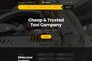 Conexi - Online Taxi Booking Service Template Kit