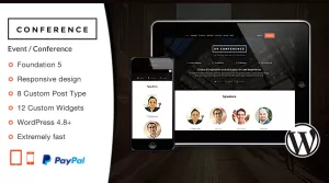Conference - WordPress Theme For Conferences - Themes ...