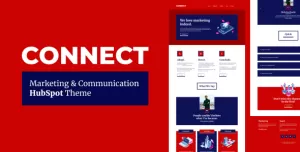 Connect - Marketing & Communication HubSpot Theme