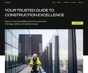 Consta - Construction & Building Company Elementor Template Kit