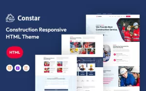 Constar – Construction Website Template - TemplateMonster