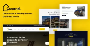 Constrid - Construction & Building Business WordPress Theme