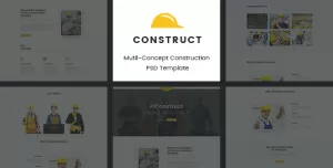 Construct  Mutil-Concept Construction PSD Template