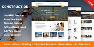 Construction, Architecture & Building Company Template - Constructor